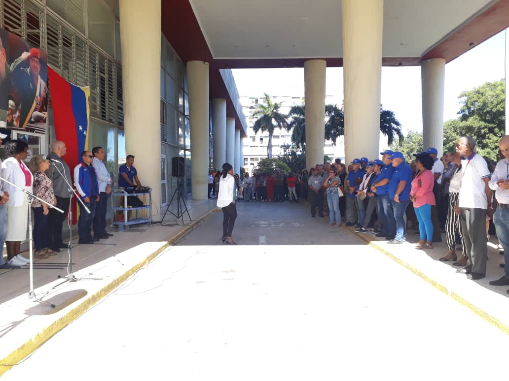 acto de reafirmación revolucionaria, patriótica e internacionalista